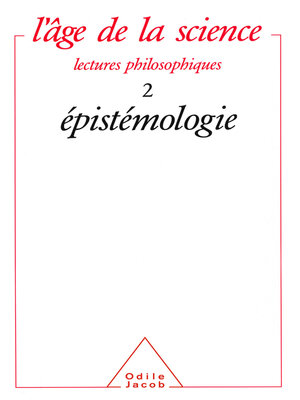 cover image of Épistémologie